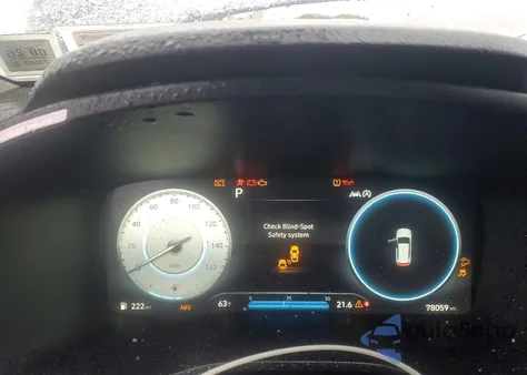 2022 Hyundai Santa Fe Sel z USA, uszkodzony, nr VIN 5NMS3DAJ2NH433003